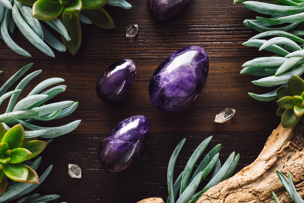 Amethyst Yoni Eggs - Kegal Balls - 2