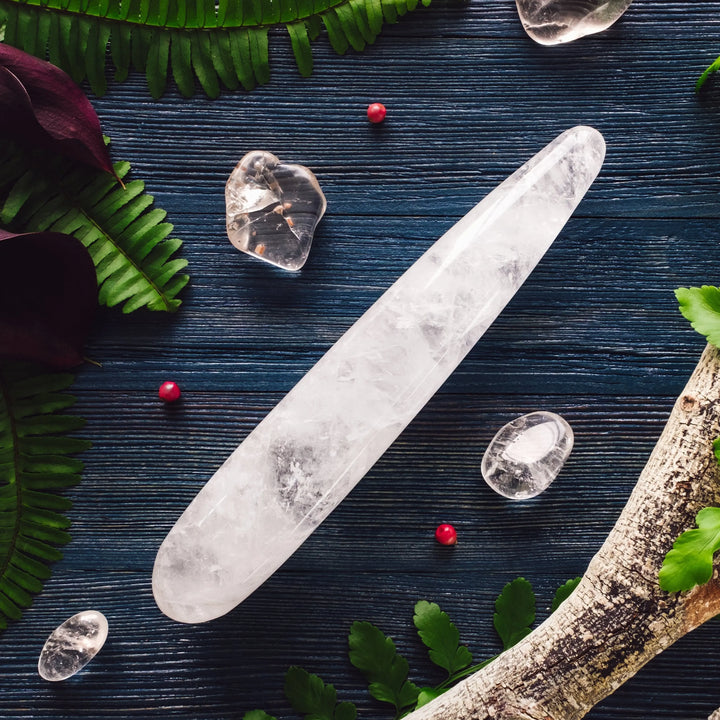 Smoky Quartz Yoni Wand - 1