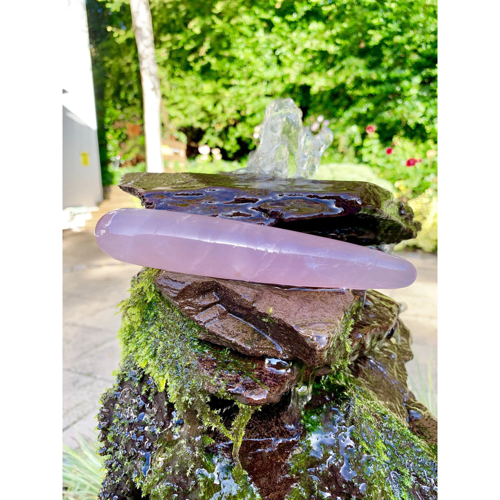 Rose Quartz Yoni Wand - 2