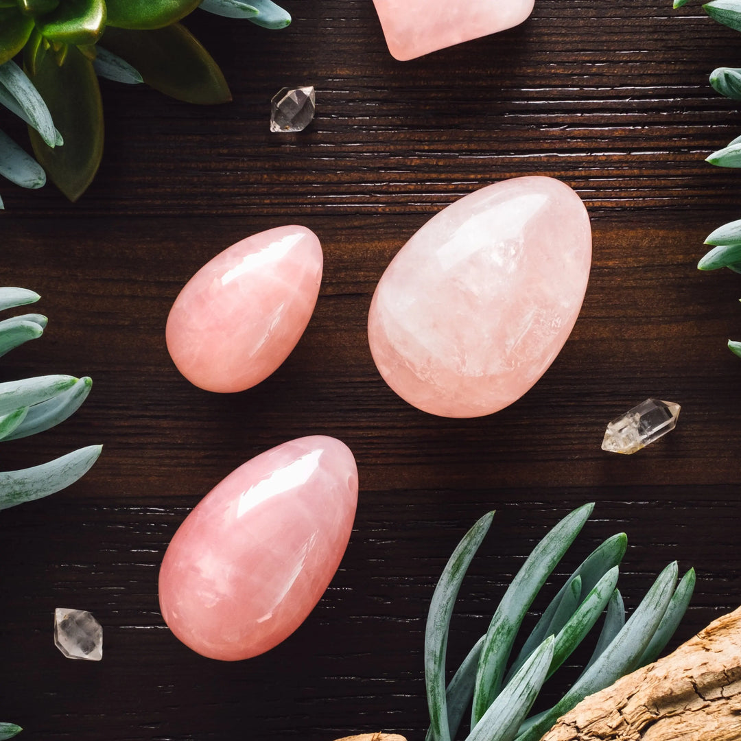 Rose Quartz Yoni Eggs - 1