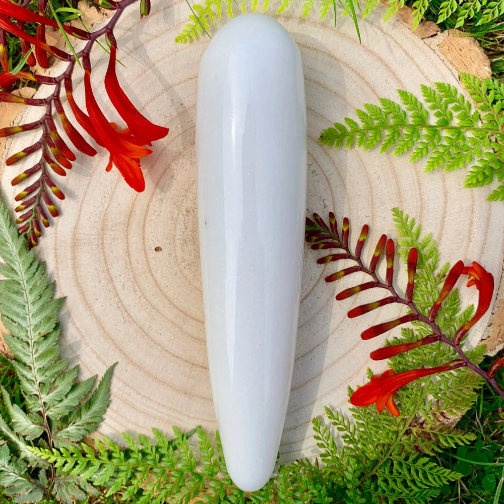 White Jade Yoni Wand - 2