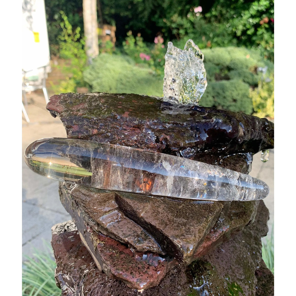 Large Slim Clear Quartz Yoni Wand - 2