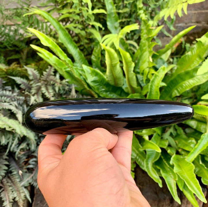 Black Obsidian yoni wand - 3