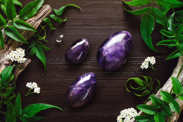 Amethyst Yoni Eggs - Kegal Balls - 6