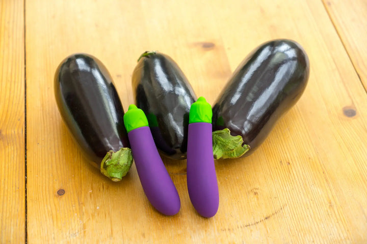 Eggplant Orgasm Combo - 4