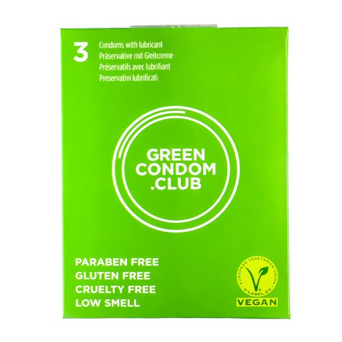 Vegan Condoms 3 pack - 1