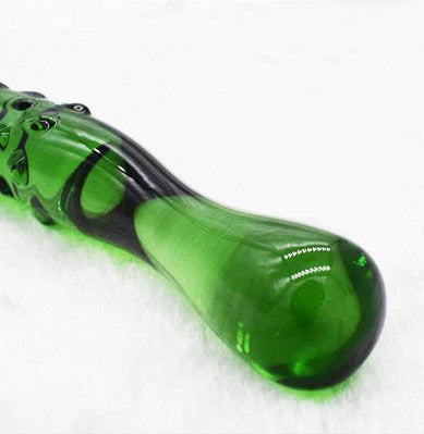 Cucumber Glass Dildo - 4